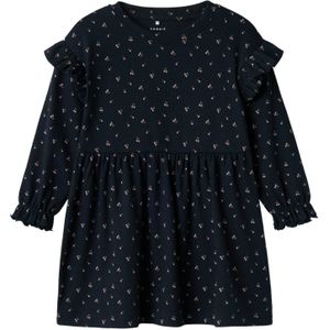 Name it mini Nmfbabeth Ls Jurk voor meisjes, navy blazer, 92