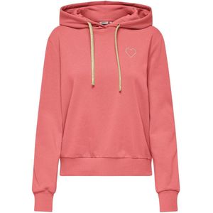Only - Noli - Hoodie - Zwart - Sweatshirt met Capuchon, Glittersprint