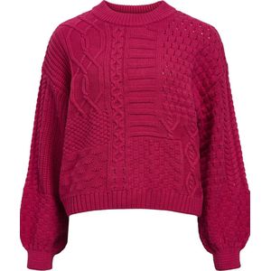 Object - Objrush RE L/S Knit Pullover - Roze - Dames