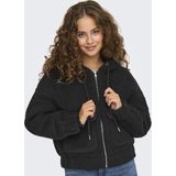 ONLY - ONLTANJA TEDDY HOOD JACKET OTW NOOS - Dames - Teddy Jas - Capuchon - Lange Mouwen