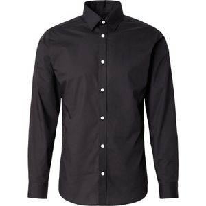 JJ REBEL - JREBGAVIN - Overhemd - Zwart - Slim Fit