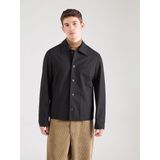 SELECTED FEMME Heren Slhreg-Robert Overhemd Noos, zwart, M