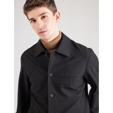 SELECTED FEMME Heren Slhreg-Robert Overhemd Noos, zwart, M