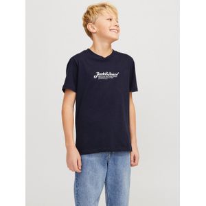 JACK&JONES - JJBEAU TEE SS CREW NECK JNR - T-shirt - Groen - Katoen