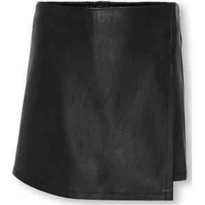 KIDS ONLY - Skort - Imitatieleer - Regular Fit - Zwart
