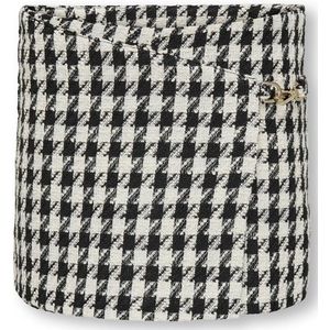 KIDS ONLY GIRL - Kogelino - Plooirok - Pied-de-poule - Polyester