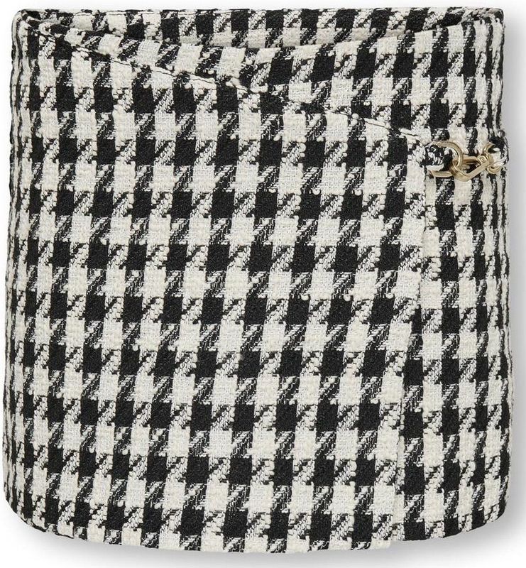 KIDS ONLY GIRL - Kogelino - Plooirok - Pied-de-poule - Polyester