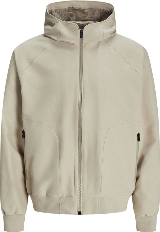Jack & Jones - Zomerjas - Beige - Gemaakt van Gerecycled Polyester