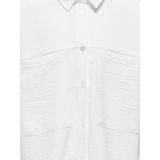 ONLY - KOGMETTE LIFE KNOT TOP WVN - Blouse - Lange Mouwen