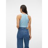 Top - O-hals - Mouwloos - Katoenen Jersey - Tight Fit