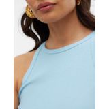 Top - O-hals - Mouwloos - Katoenen Jersey - Tight Fit