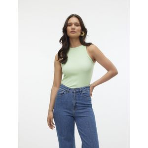 Vmchloe - T-shirts - Mouwloos - O-hals - Katoenen Jersey Voering - Tight Fit