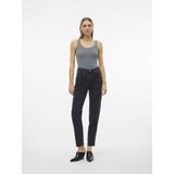 Mom Fit Jeans - Blauw - 79% Katoen, 20% Gerecycled Katoen, 1% Elastan