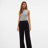 Top - Vierkante Hals - Korte Mouwen - Polyester Voering - Regular Fit