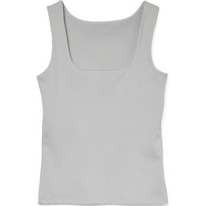 Top - Vierkante Hals - Korte Mouwen - Polyester Voering - Regular Fit