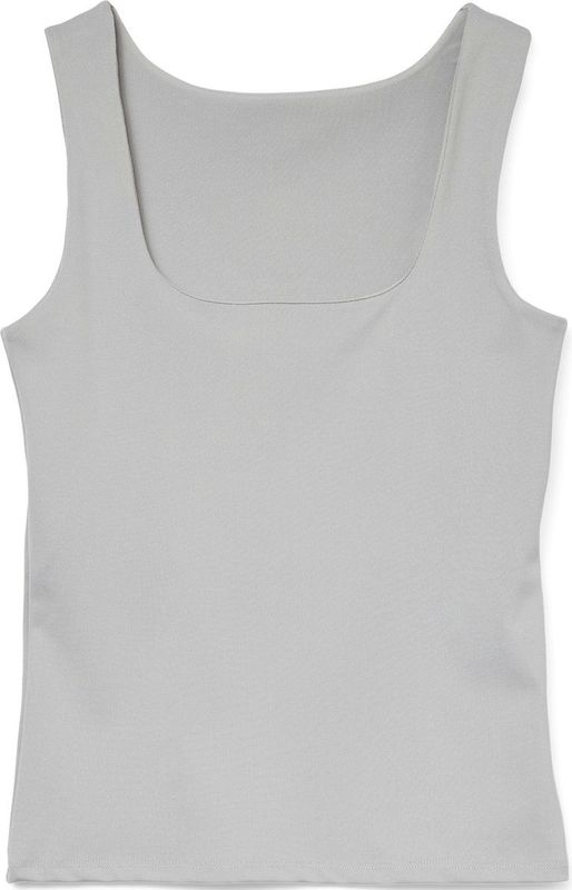 Top - Vierkante Hals - Korte Mouwen - Polyester Voering - Regular Fit