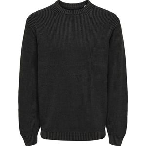 Onsrosu - Gebreide Pullover - Ronde Hals - Lange Mouwen - Regular Fit