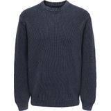 Onsrosu - Gebreide Pullover - Ronde Hals - Lange Mouwen - Regular Fit