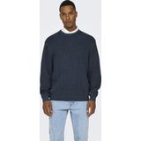 Onsrosu - Gebreide Pullover - Ronde Hals - Lange Mouwen - Regular Fit