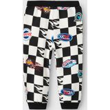 Hot Wheels - Joggingbroek - Blauw - Katoen - Mid-waist - Verstelbare Taille
