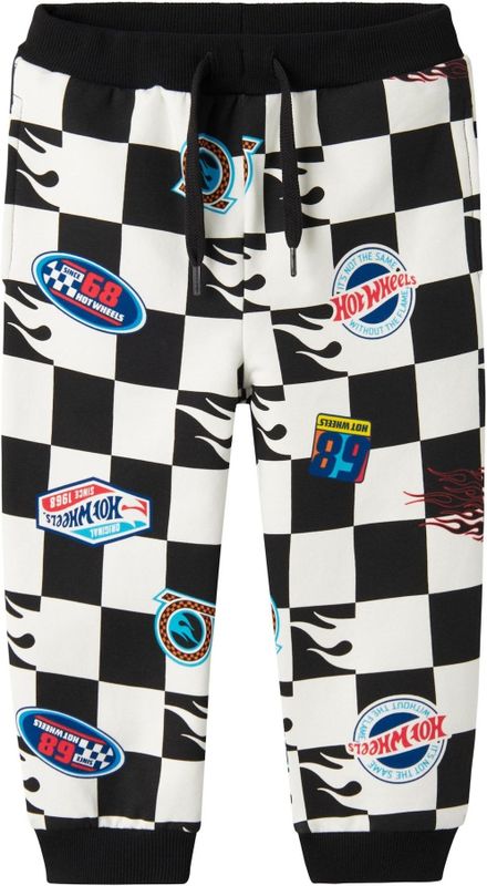 Hot Wheels - Joggingbroek - Blauw - Katoen - Mid-waist - Verstelbare Taille