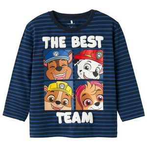Name it - Nmmjasper Paw - Top - Marineblauw - Katoen - 1 Stuk