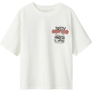 Name it t-shirt jongens - ecru - NKMtibilbo2 128