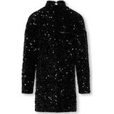 KIDS ONLY - Korte Jurk - Zwart - Pailletten Detail - Tight Fit