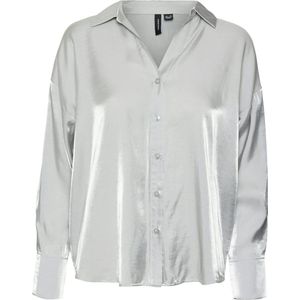 Vero Moda - Vmqueeny Ls Shirt Wvn - Dames - Blouses