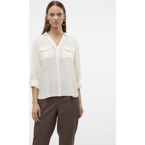 Vmbumpy - Overhemd - Blauw - Katoen - Regular Fit