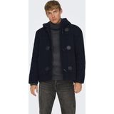 Onsjules - Jas - Met Capuchon - Wol - Winddicht - Ritssluiting