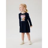 Paw Patrol - Jurk - Multicolor - Jersey - Lange Mouwen - Glitter Detail