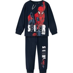 Spider-Man - Pyjamaset - Zwart - Katoen/Elastaan