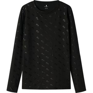 T-shirt - Print - Jersey - Ronde Hals - Lange Mouwen - Slim Fit