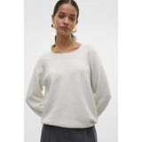 Vero Moda - Trui - Snow White/W. Silver - Knitwear - Regular Fit