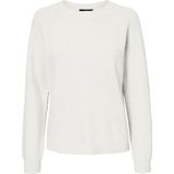 Vero Moda - Trui - Snow White/W. Silver - Knitwear - Regular Fit