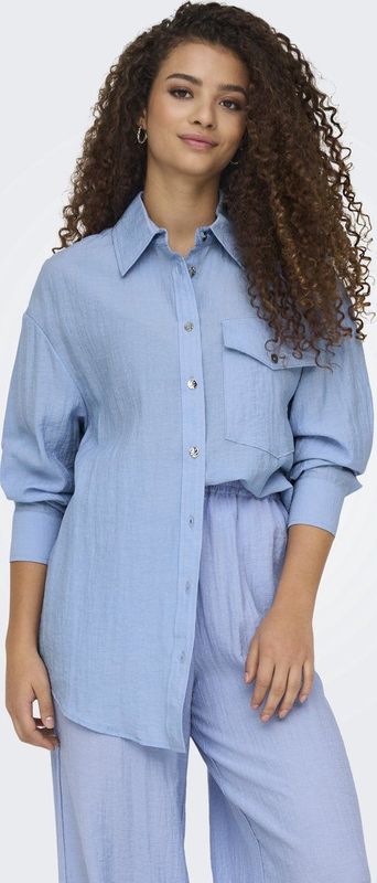 Only Blouse ONLTANIA - Serenity Kleur - Lange Mouwen