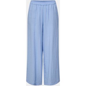 Only ONLTANIA LIFE HW PULL-UP PANT WVN blauw (Maat: M) - Effen