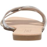 Only Feli - Slippers - Zilver - Imitatieleer - Rubber