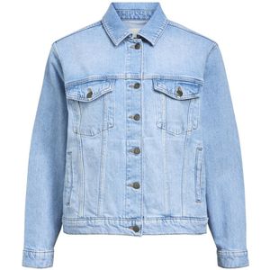 Object Objellen Re Denim Jacket - Jassen Dames - Lichtblauw - Zomerjas