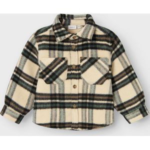 Overshirt - Blauw - Geweven Stof - Regular Fit