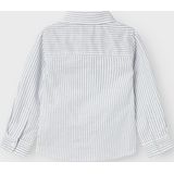 NAME IT - NMMREKID SHIRT - Jongens - Overhemd - Blauw - Geweven stof - Lange Mouwen