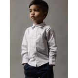NAME IT - NMMREKID SHIRT - Jongens - Overhemd - Blauw - Geweven stof - Lange Mouwen