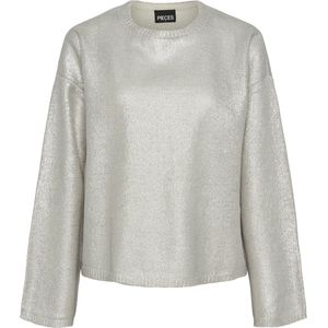 Pieces Roi Foil Trui Dames - Maat S