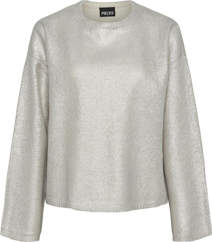 Pieces Roi Foil Trui Dames - Maat XL