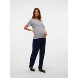 MAMALICIOUS - Frederikke - Broek - Navy - Gerecycled Materiaal