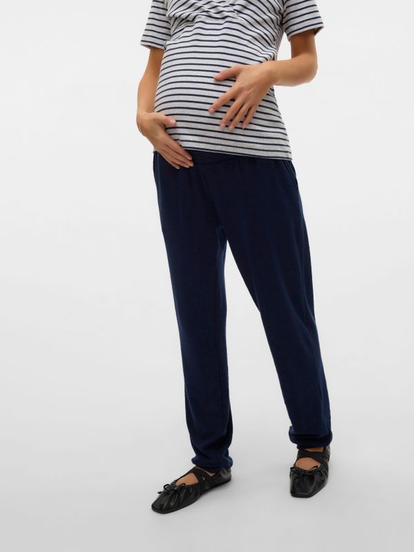 MAMALICIOUS - Frederikke - Broek - Navy - Gerecycled Materiaal