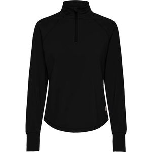Onp Sten - Warm Shirt - Duimgat in Mouw - Zwart - Sport - Dames
