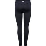 Only play lea 2 sten life high-waisted warm legging in de kleur zwart