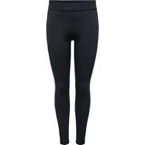 Only play lea 2 sten life high-waisted warm legging in de kleur zwart